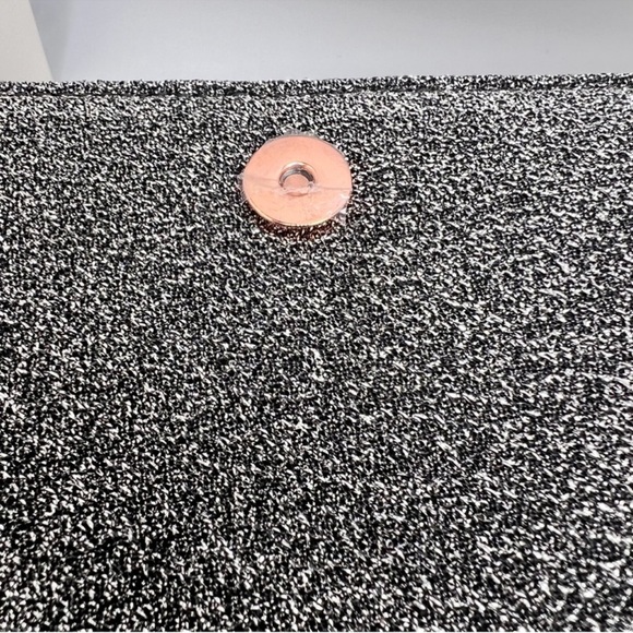 NWOT Ted Baker London Jeminna Velvet Bow Evening Bag Metallic Clutch Crossbody - Picture 12 of 14